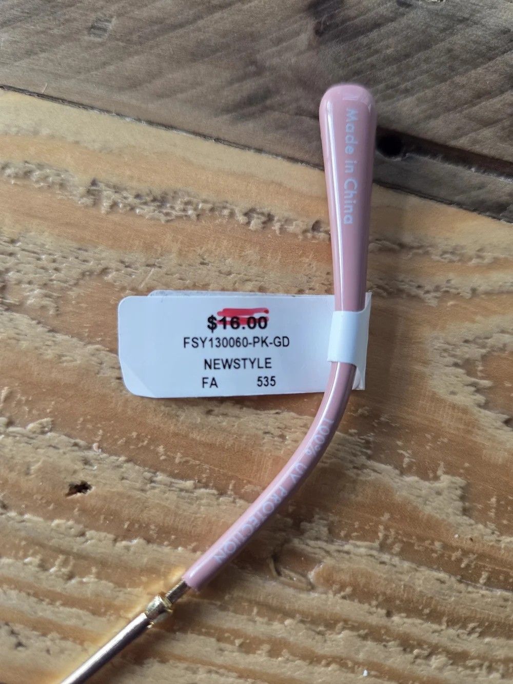 Lot Of Three Francescas‎ Women's Sunglasses - Pink, Blue, Rose Gold